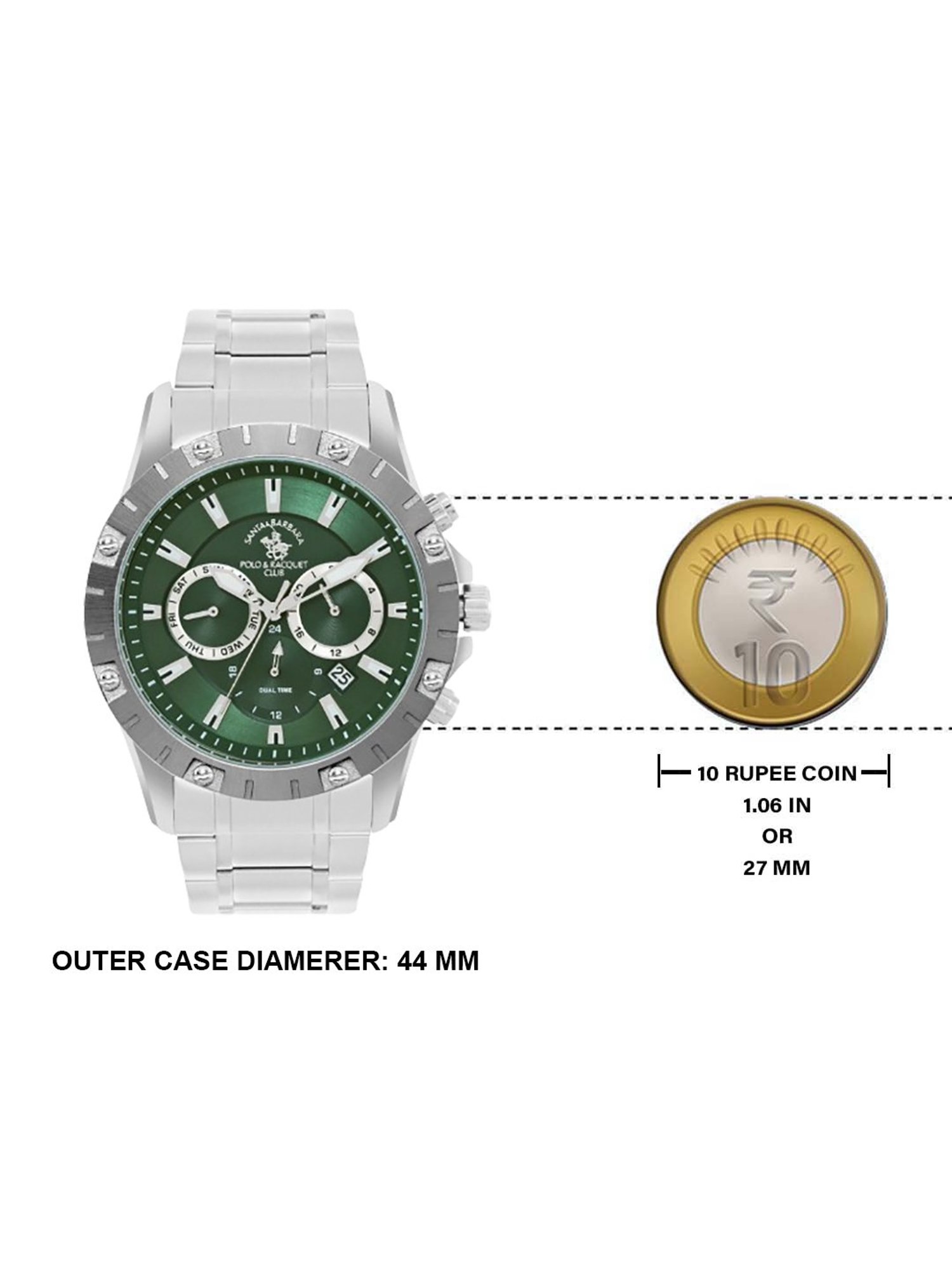 Santa Barbara Polo & Racquet Club SB.1.10545-3 Chronograph Watch for Men