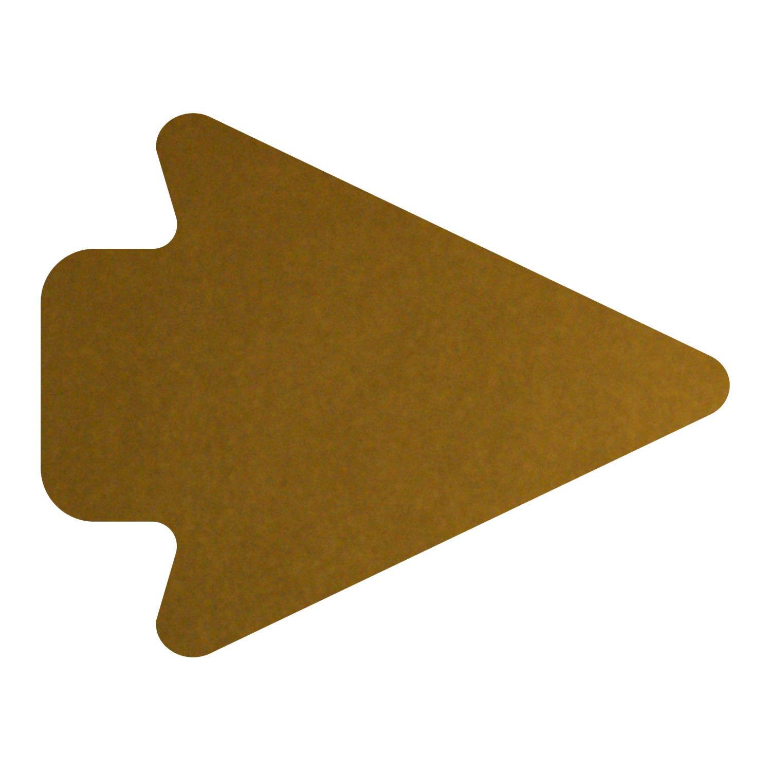 LiteMark 5 Inch Green Arrowhead Decals - Pack of 12