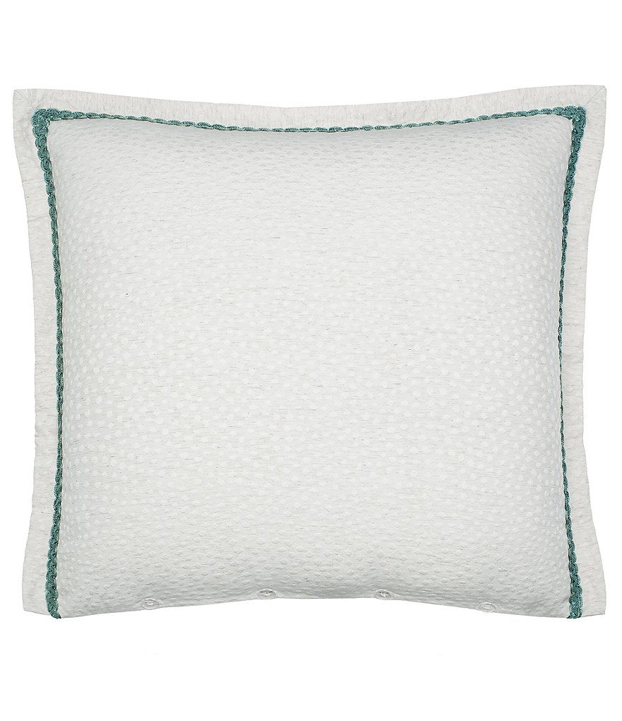 Rose Tree Kensington Dot Jacquard Reversible Euro Sham