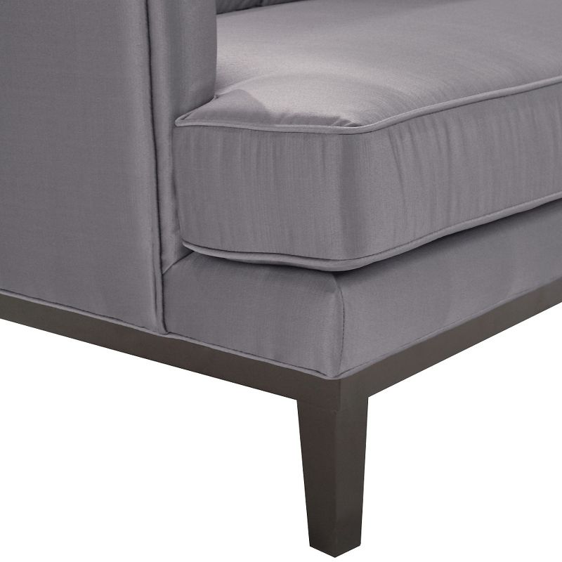 Armen Living Chatham Bench - Purple Velvet