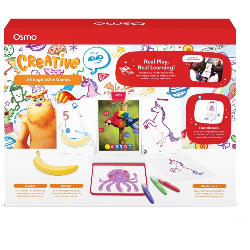 Osmo - Creative Starter Kit for iPad (New Version) Ages 5-10