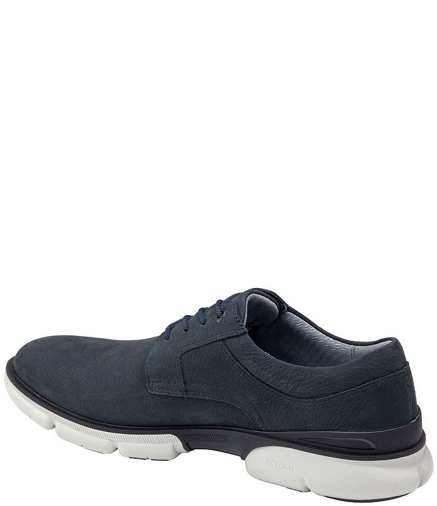 Johnston & Murphy Men's XC4 Tanner Nubuck Plain Toe Lace-Up Oxfords