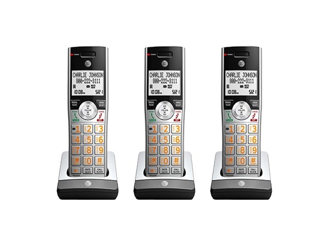 ATT CL80107 3-Pack Accessory Handset for CL82207