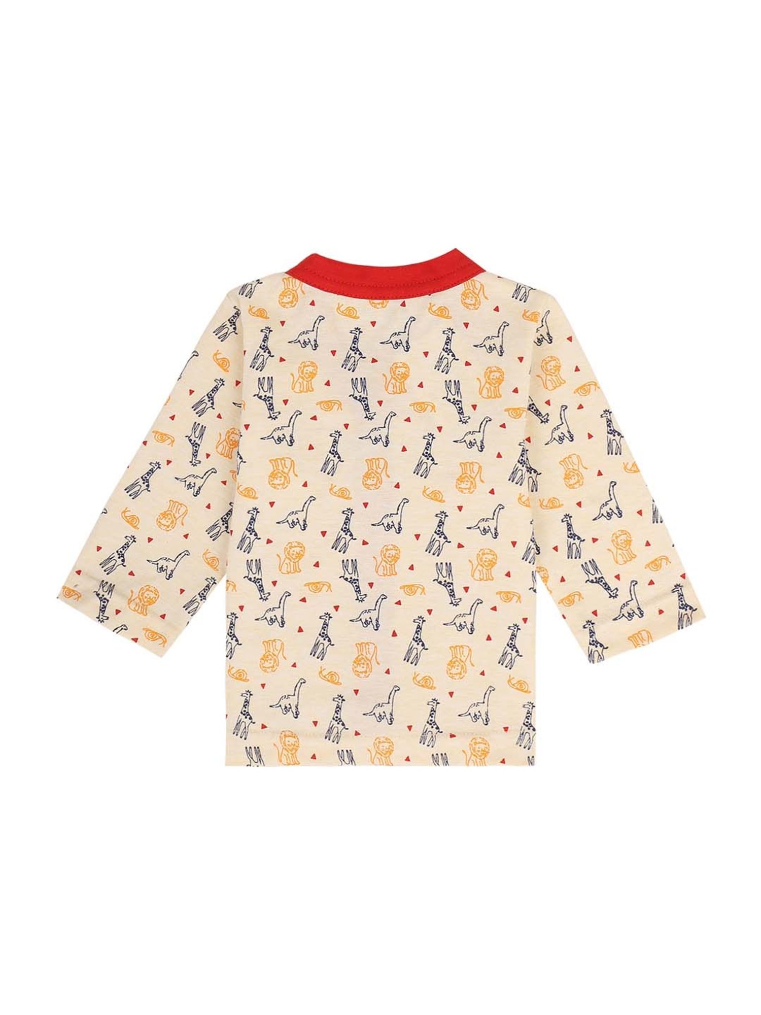 Bodycare Kids Multicolor Cotton Printed T-Shirt (Pack of 3)