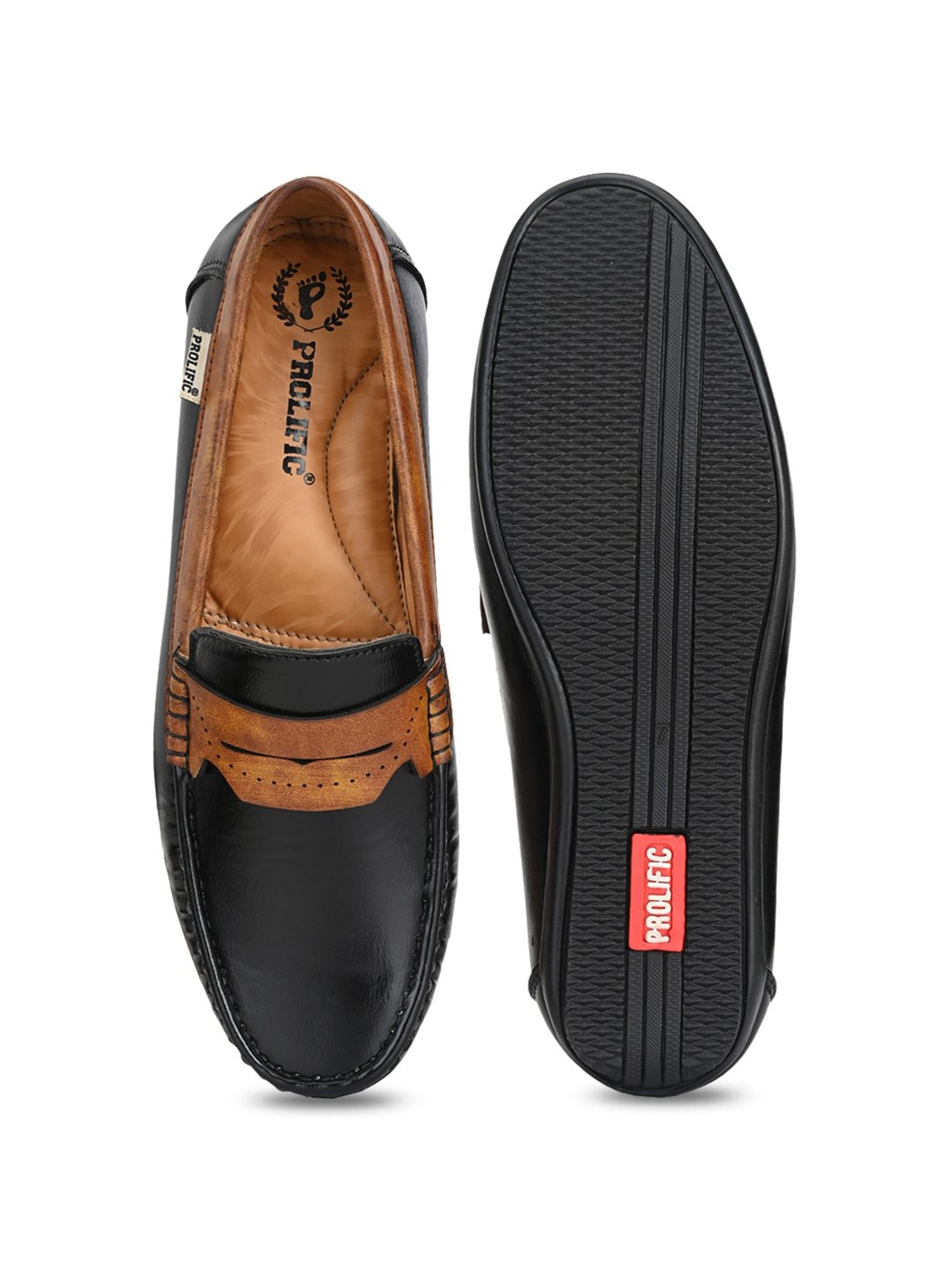 Prolific Black Casual Loafers