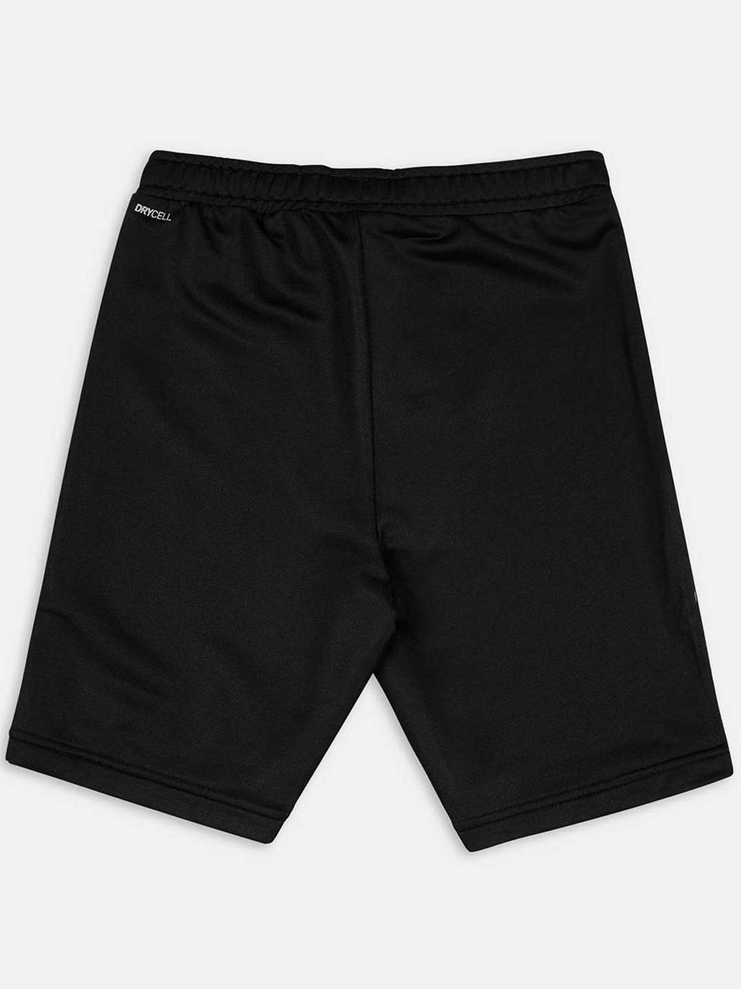 Puma Kids CR Black Cotton Logo Shorts