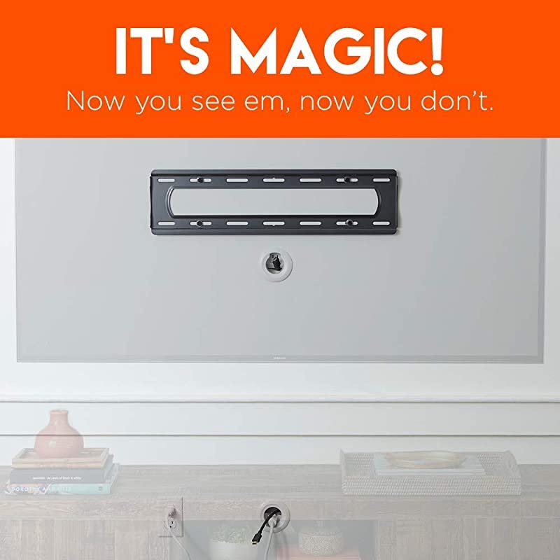 in Wall Cable Management Kit Hide TV Power Cables amp Low Voltage Wires Behind The Wall Perfect for Wall Mounted TVs Includes Template Saw amp Low Profile Extension Cord