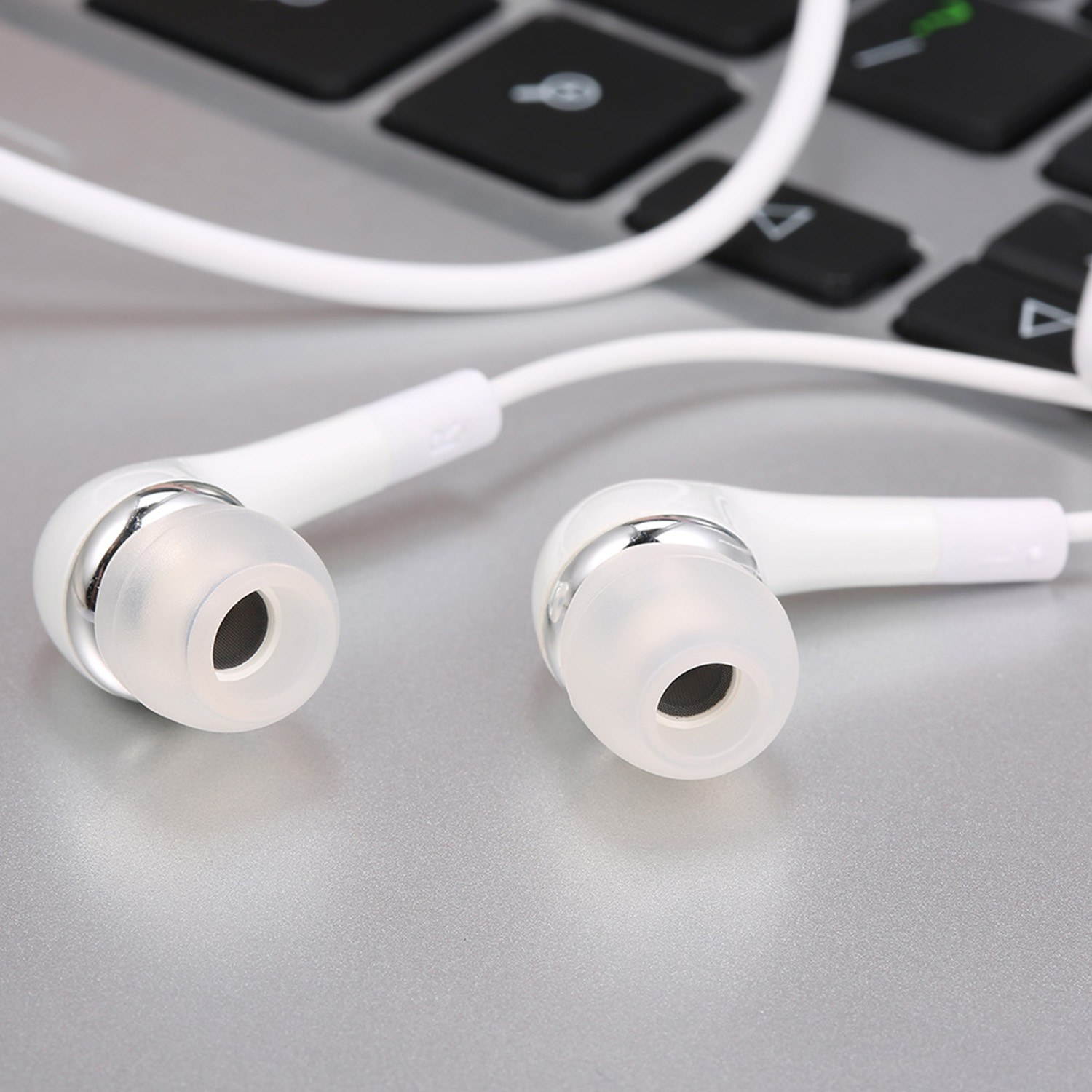 SAMSUNG EHS64 Wired Headphones In-ear Music Earphone In-line Control Headset Smart Phone Earbuds with Mic Compatible with SAMSUNG Smart Phone No Packaging