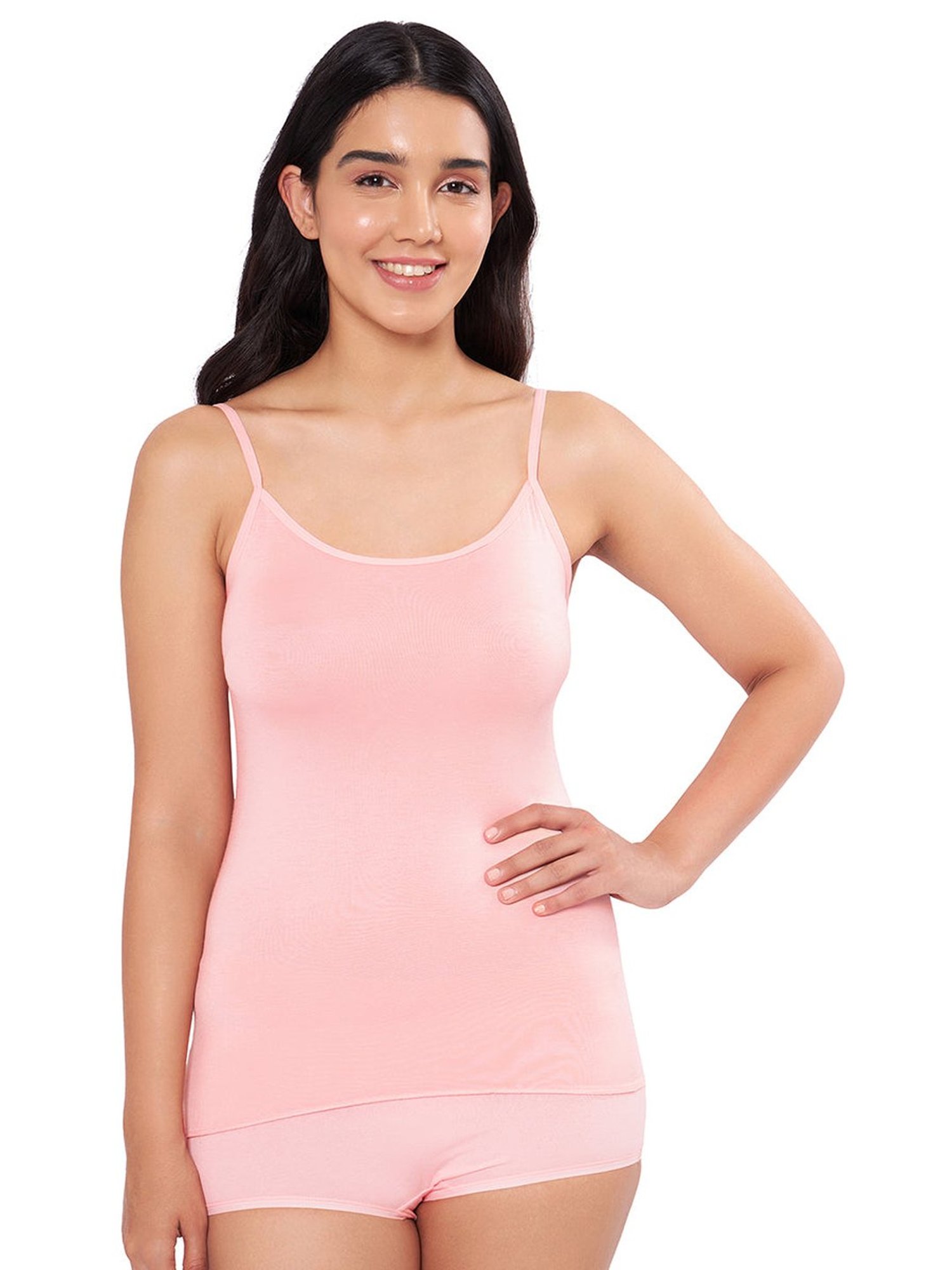 Amante Pink Full Coverage Camisole