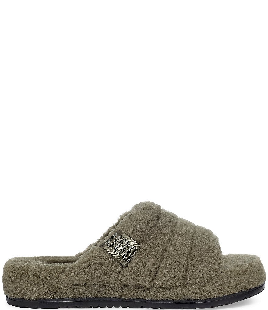 UGG&reg; Men's Scuff Logo Suede Slippers