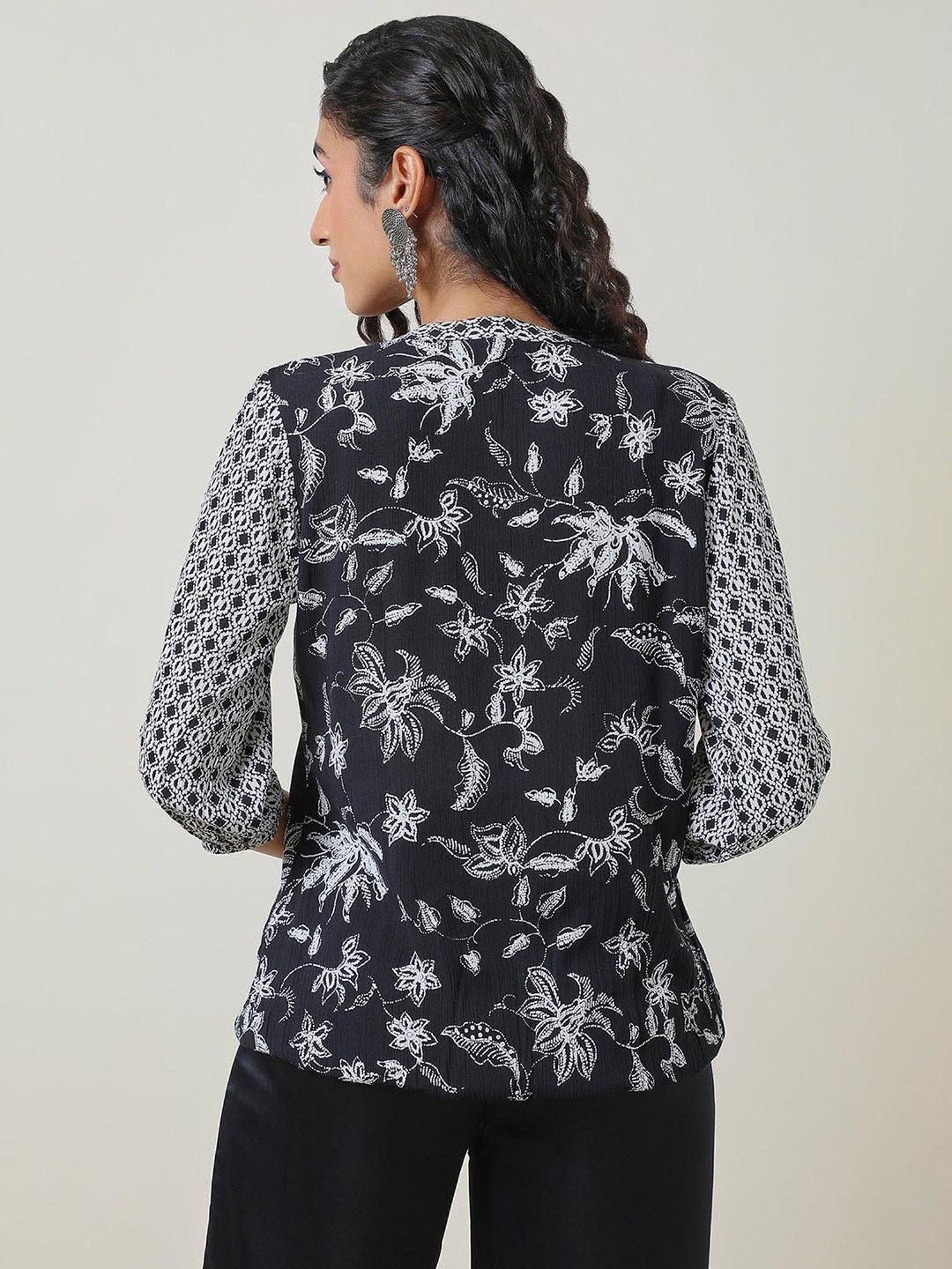 Soch Black Printed Tunic