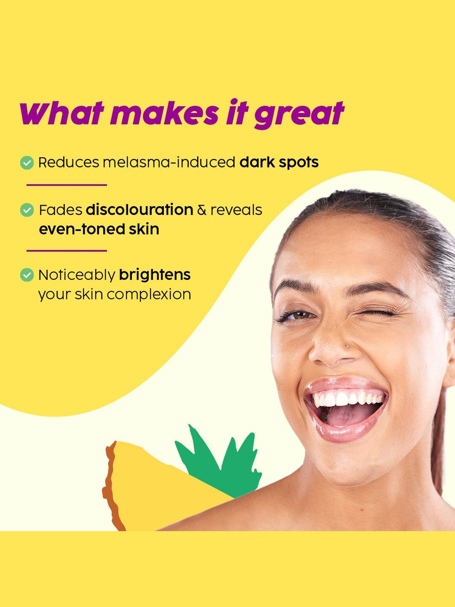 PLIX THE PLANT FIX Pineapple De-Pigmentation Dewy Serum - 30 ml