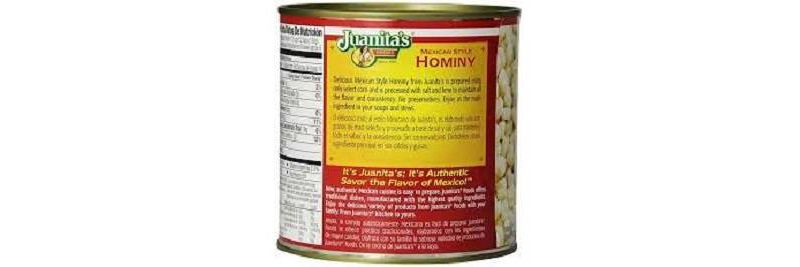 Juanita's Foods Mexican Style Hominy 29oz
