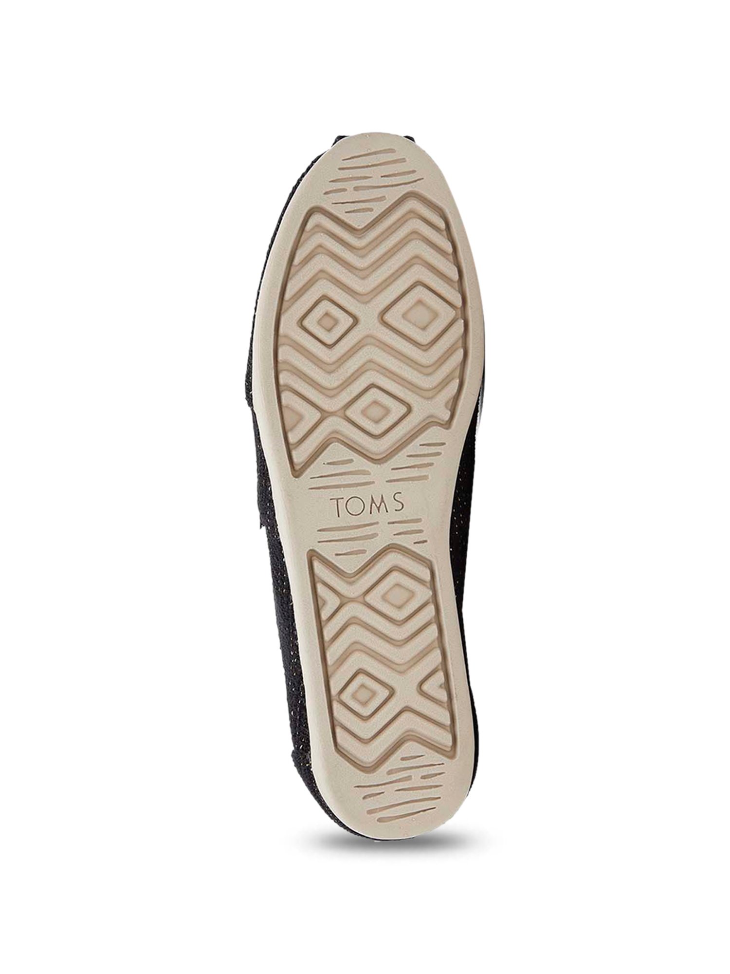 TOMS Women's Black Espadrille Shoes