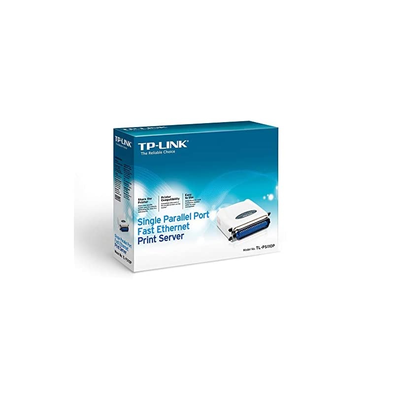 TLPS110P Single Parallel Port Fast Ethernet Print Server