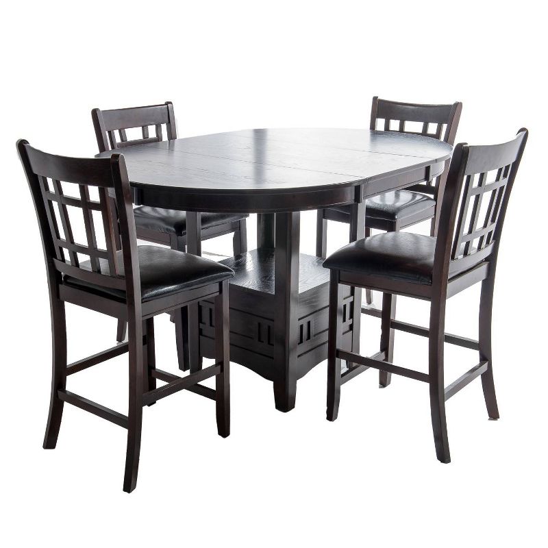 Jacksonville Counter Table Gray - Home Source