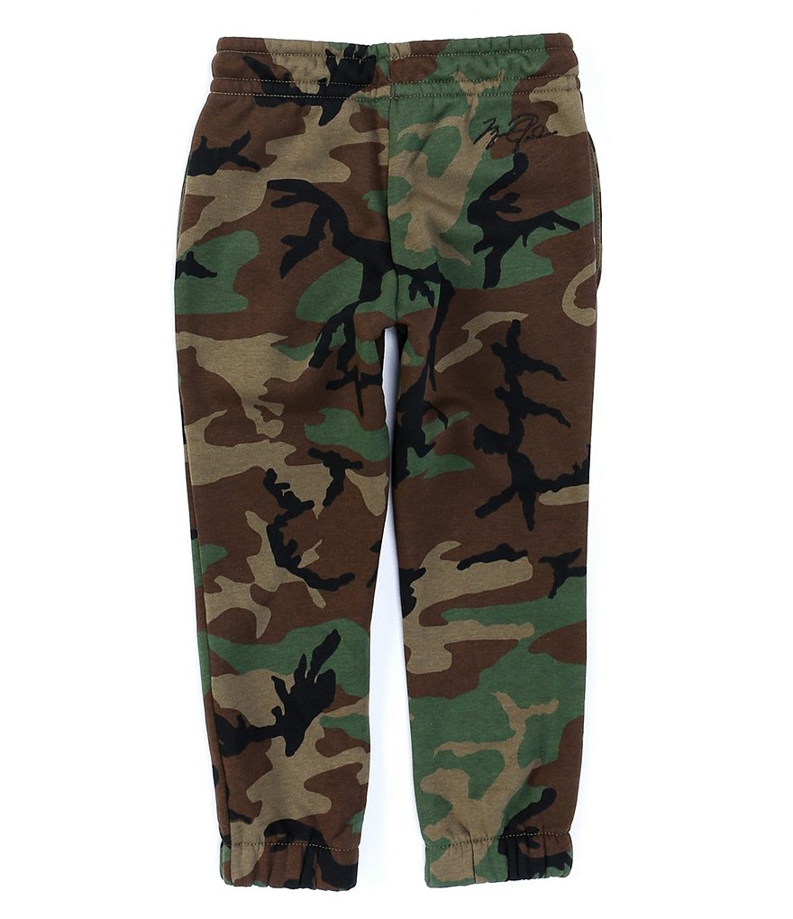 First Wave Little Boys 2T-7 Marled French Terry Jogger Pants