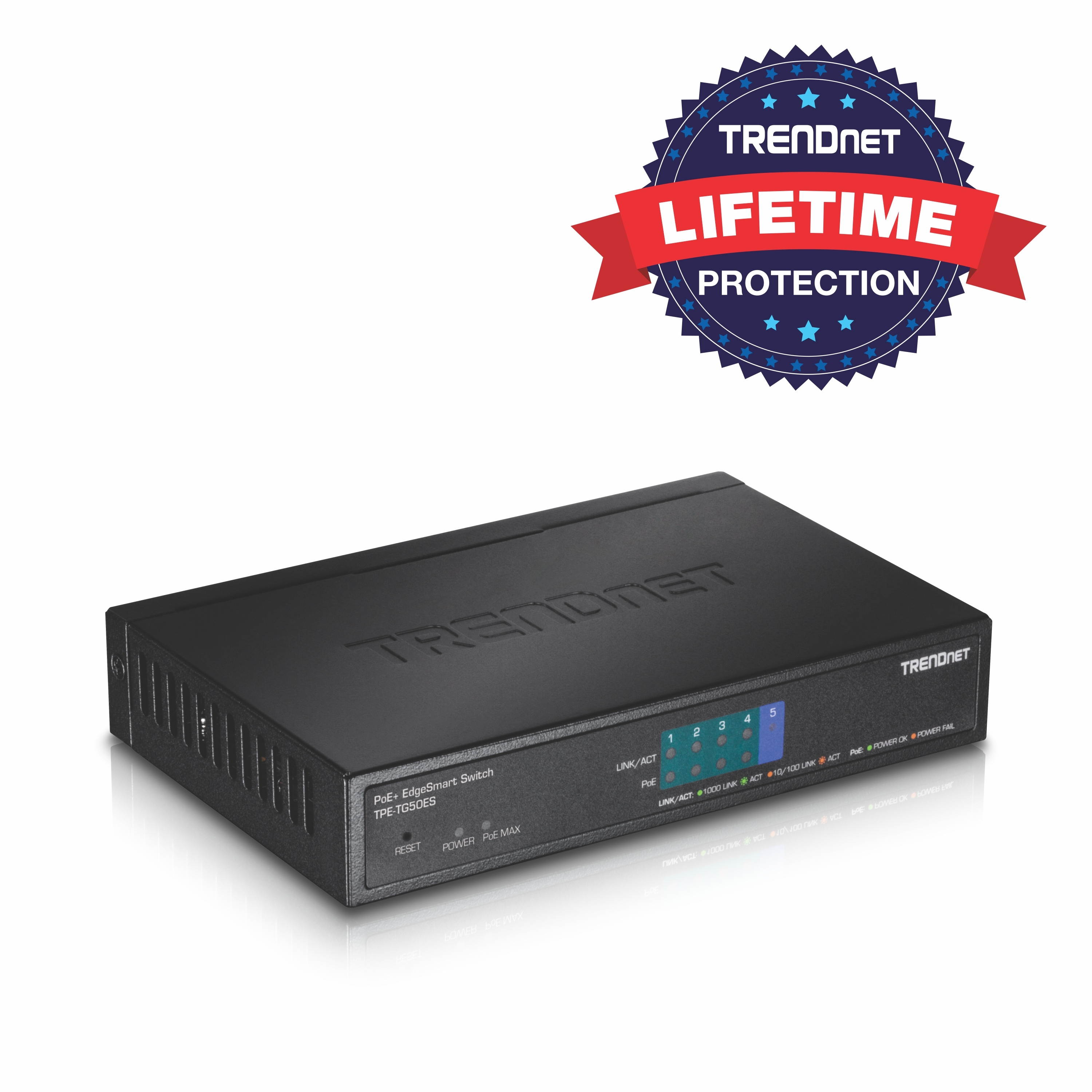 Trendnet Edgesmart Tpe-Tg50es Ethernet Switch