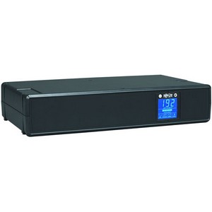 PR1000LCDRT2U Smart App Sinewave UPS System, 1000VA/900W, 8 Outlets, AVR, 2U Rack/Tower Black