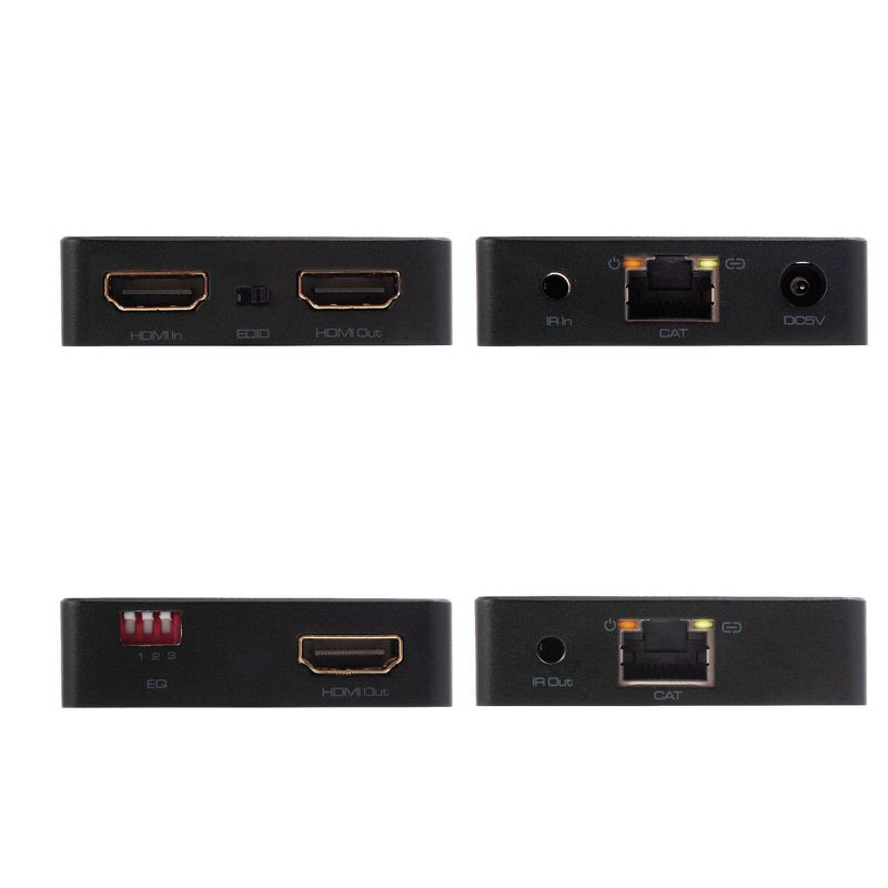 Philips 3 Port HDMI Switch - Black