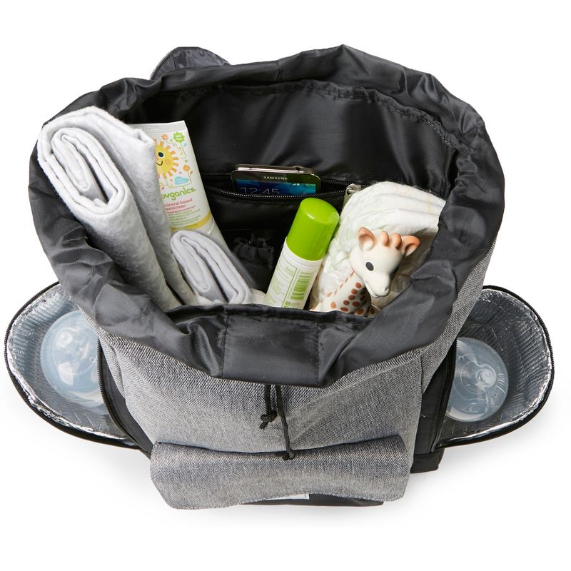 The Physics of HipHop Diaper Bag - Black