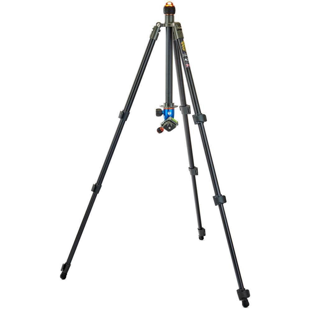 3 Legged Thing Punks Patti Magnesium Alloy Tripod, Blue AirHed Mini, Gray #PATTI
