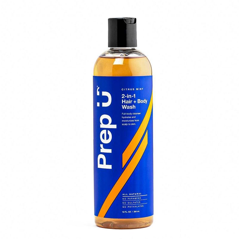 Prep U 2-in-1 Hair + Body Wash - Citrus Mint - 12 fl oz