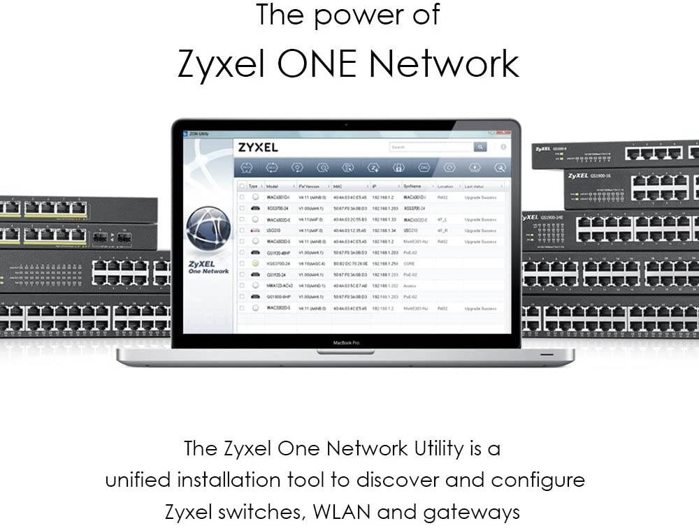 Zyxel GS1900-10HP GS1900-10HP 8-PRT GBE 2 Slots, GS1900-10HP-EU0101F (GS1900-10HP 8-PRT GBE 2 Slots)