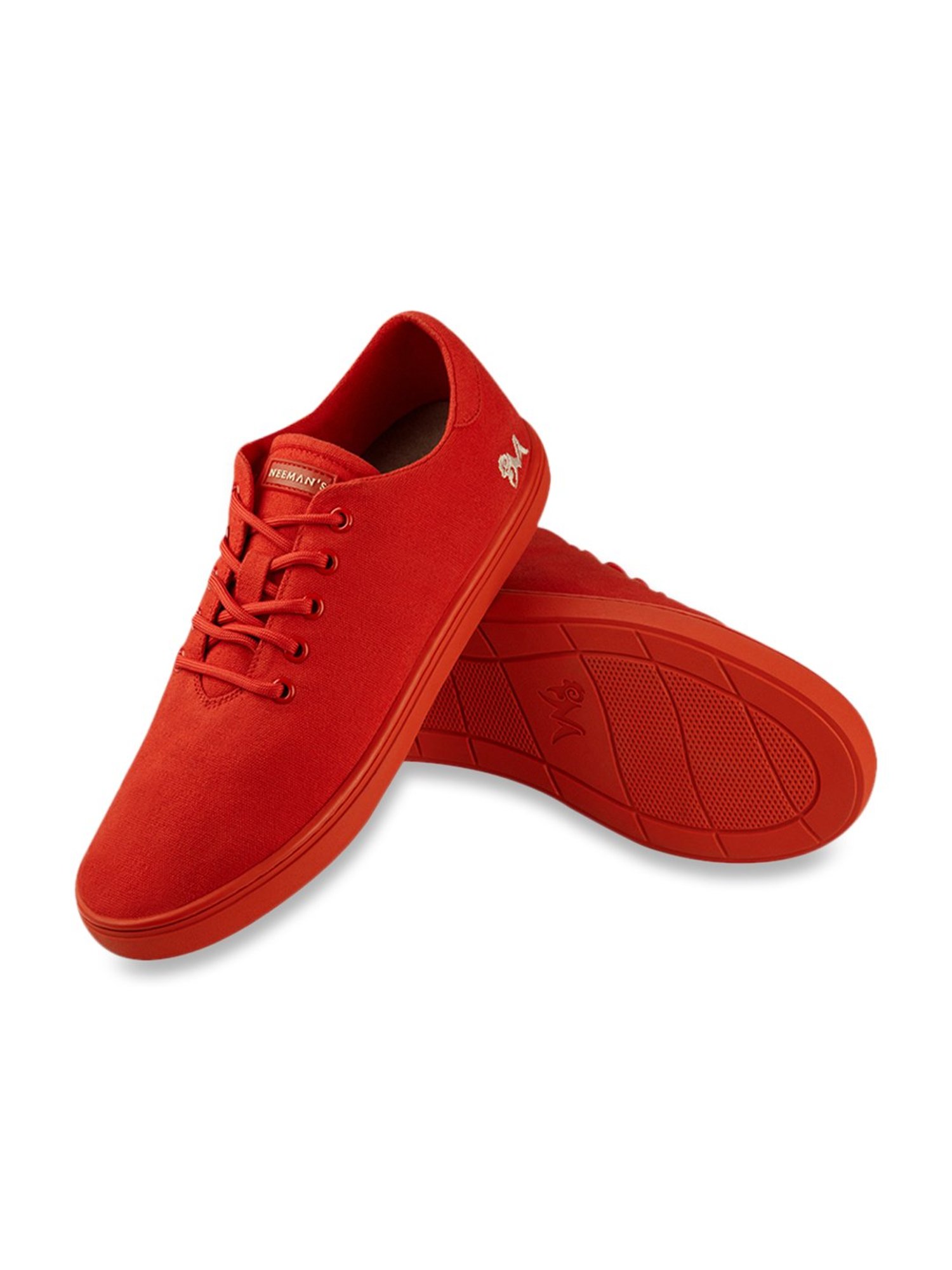 Neemans Men's Red Casual Sneakers