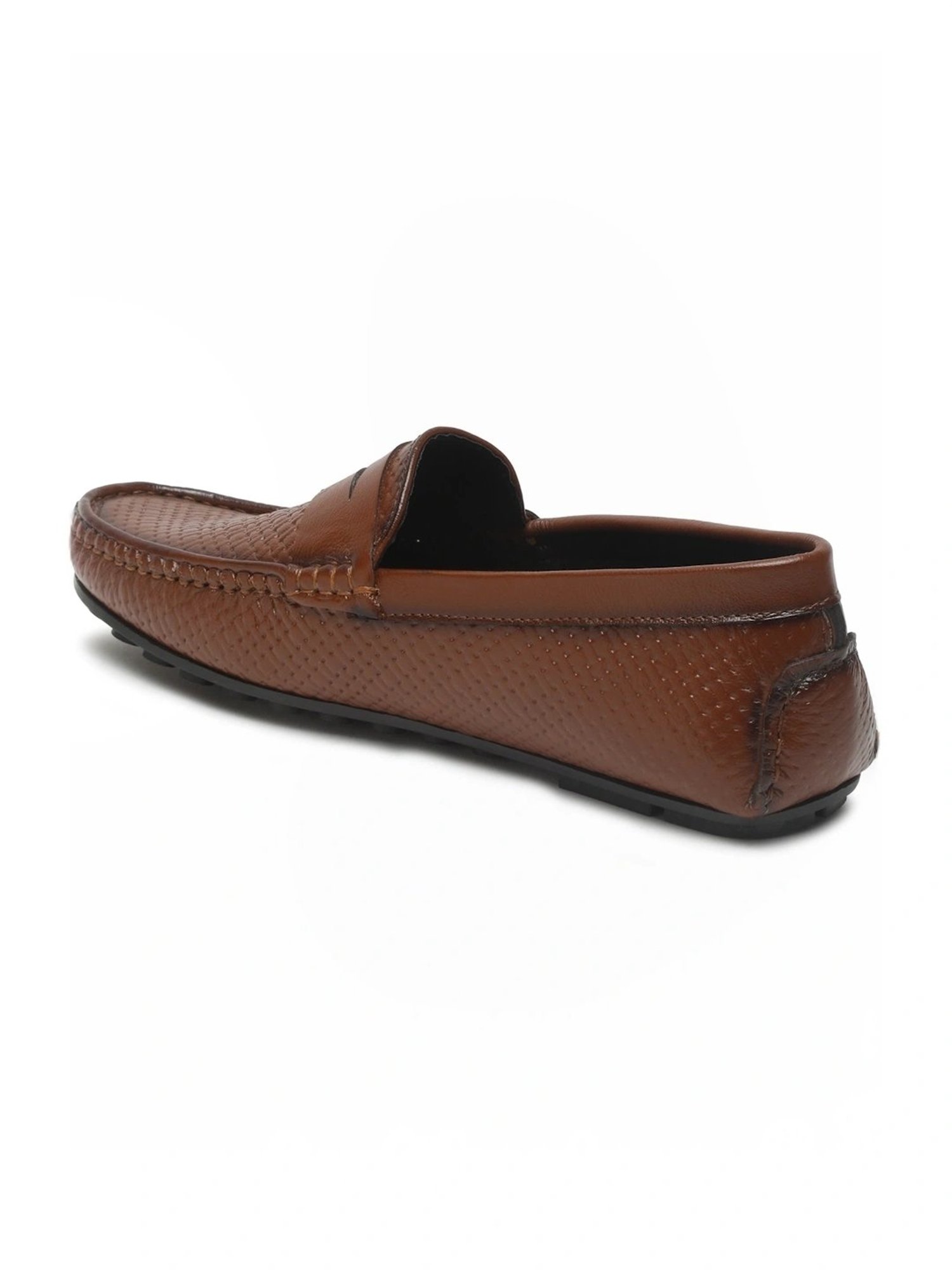 Teakwood Leathers Men's Brown Casual Loafers