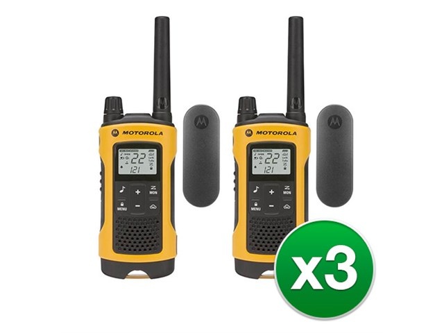 Motorola T402 (6 Pack) Two Way Radio