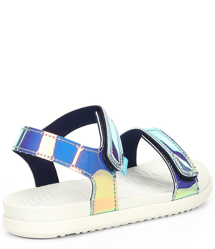 Native Girls' Charley Hologram Sandals (Toddler)