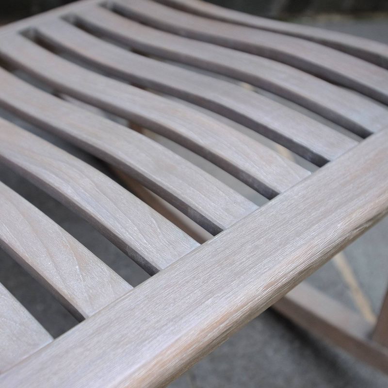 Sherwood 3pc Outdoor Solid Teak Chat Set - Cambridge Casual