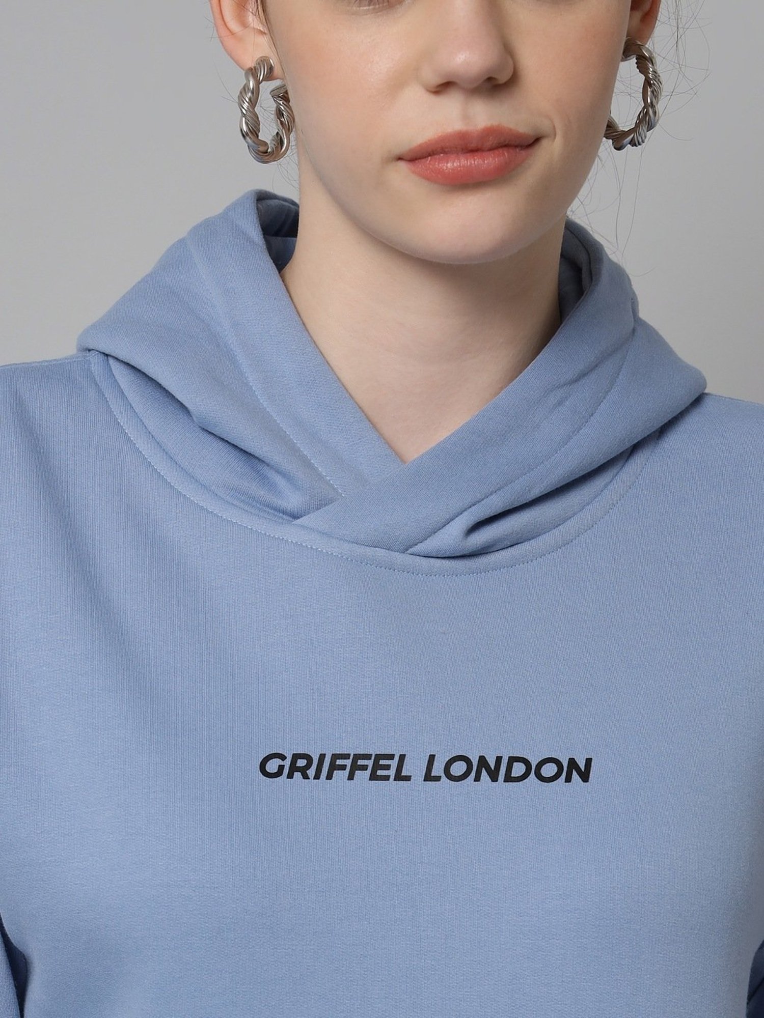 GRIFFEL Blue Regular Fit Track Suit