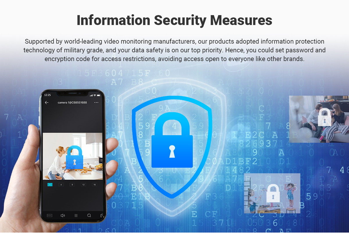 ANNKE 8CH 5MP Super HD CCTV Security Camera System with 1TB