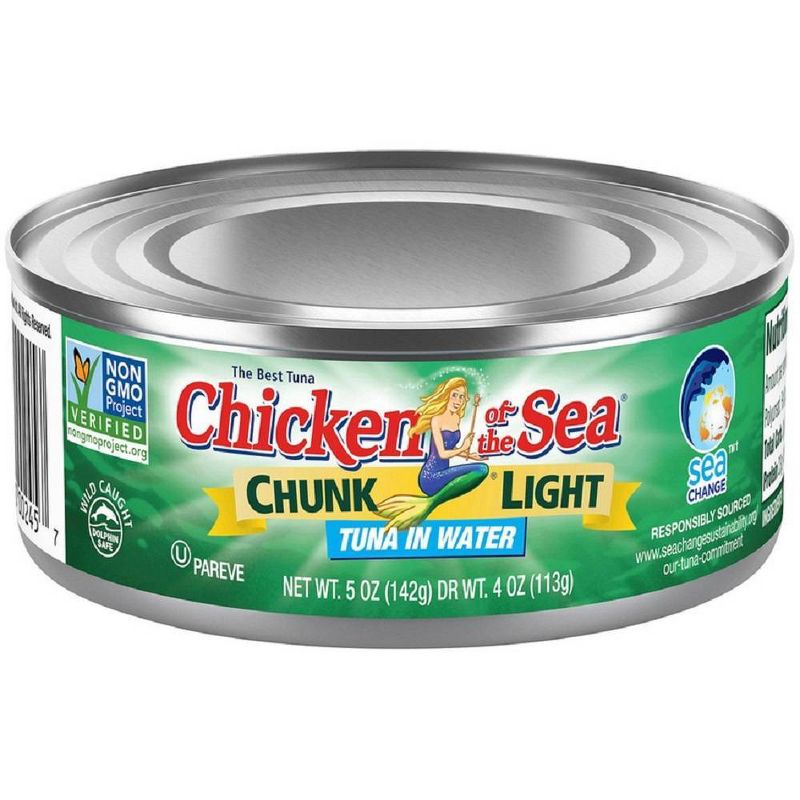 Chicken of the Sea Chunk Light Tuna in Water - 5oz