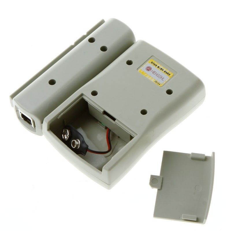 Telephone RJ11 RJ12 RJ45 CAT5 UTP Network USB Lan Cable Remote Tester - LED Indicate - For PC