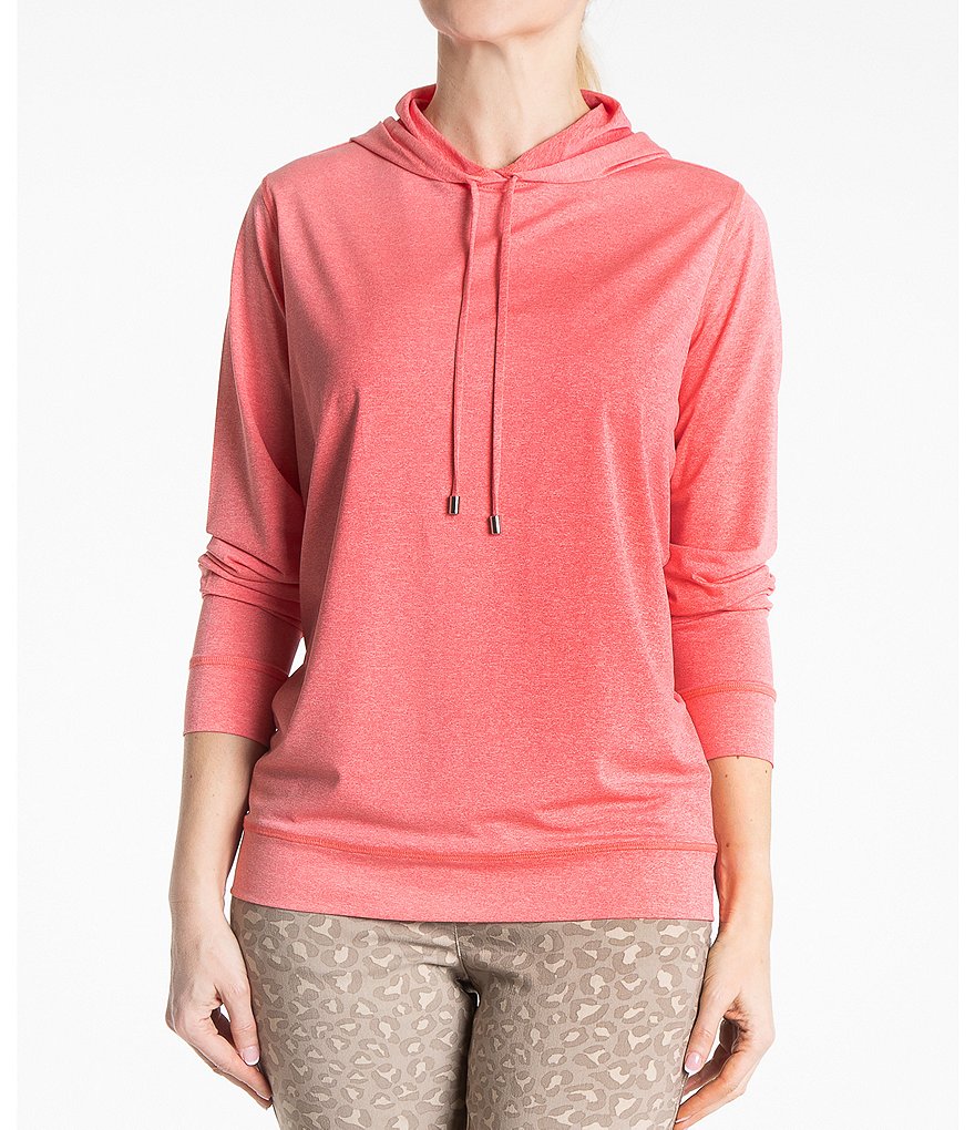 Sport Haley Ballet Long Sleeve Melange Hooded Pullover