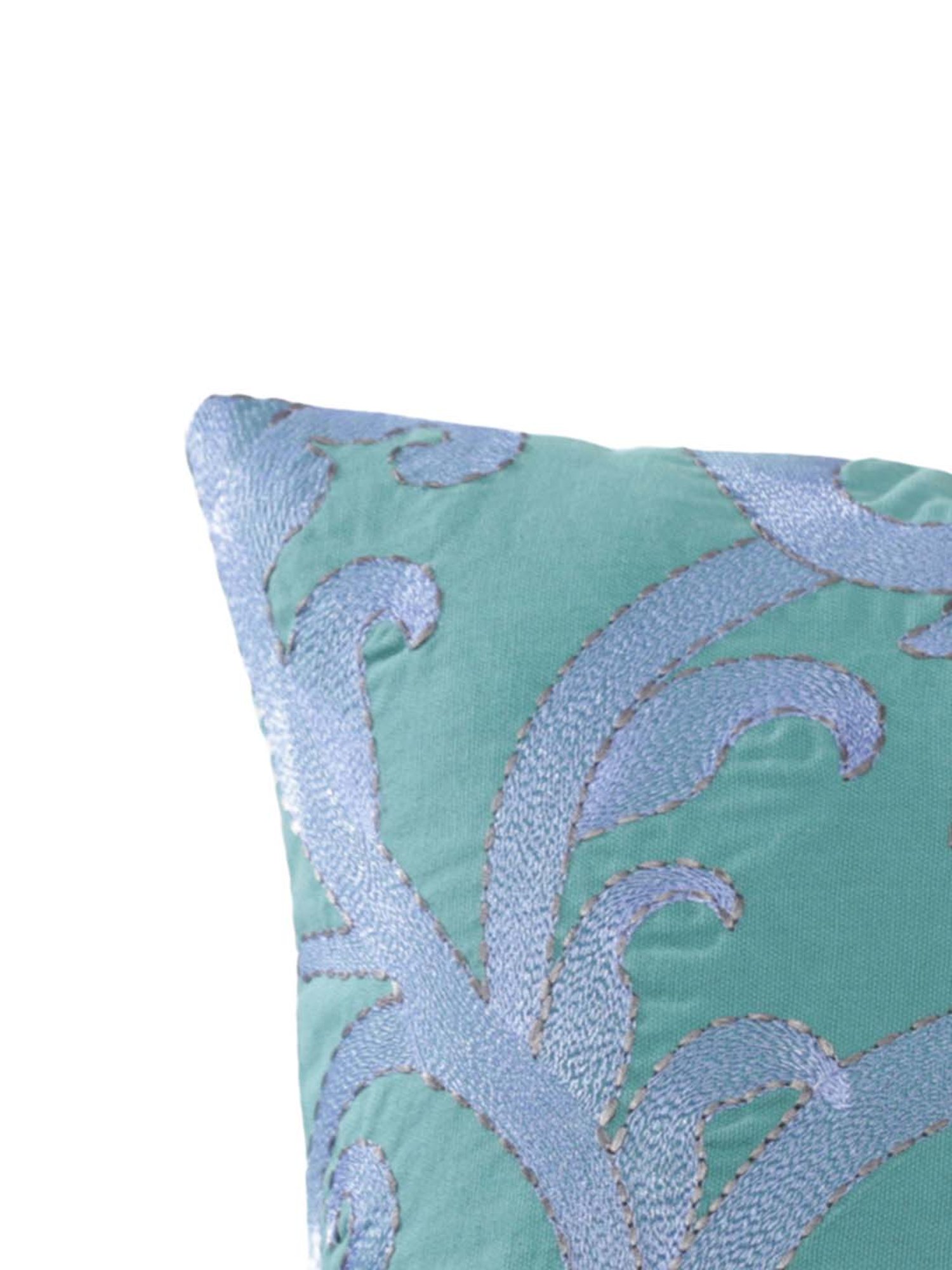 Maspar Eclectic Treasures Green & Grey Cushion Cover - Set of 1