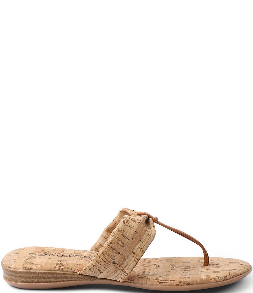 Andre Assous Noa Featherweights&trade; Cork Thong Sandals