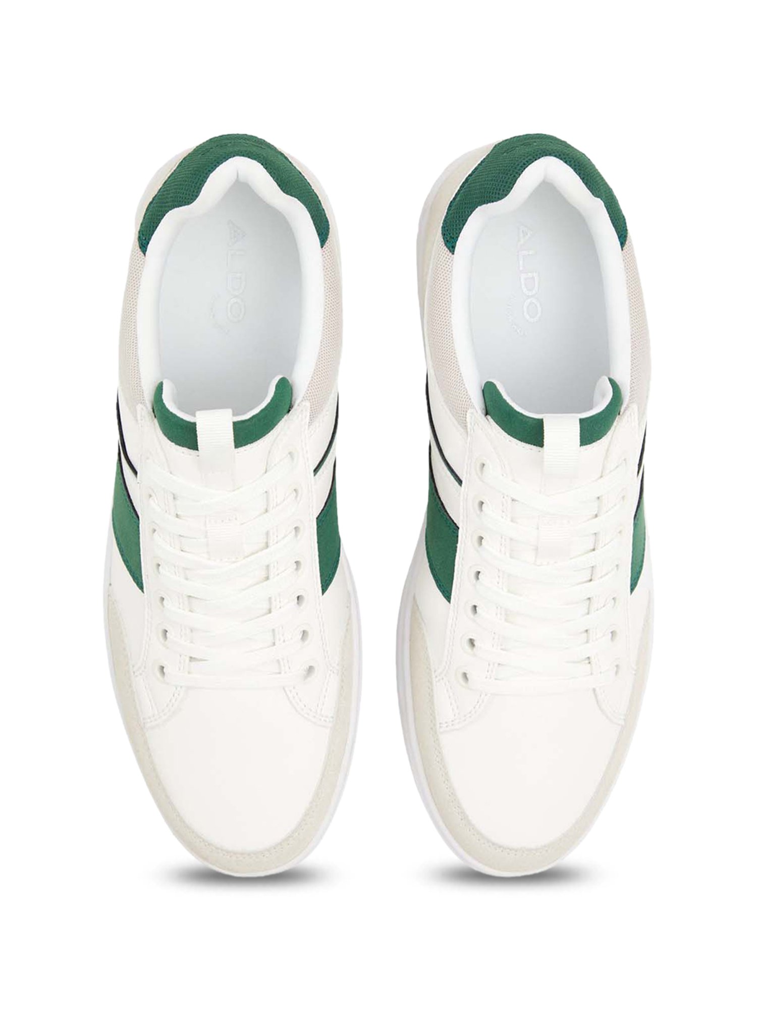 Aldo Men's White Casual Sneakers