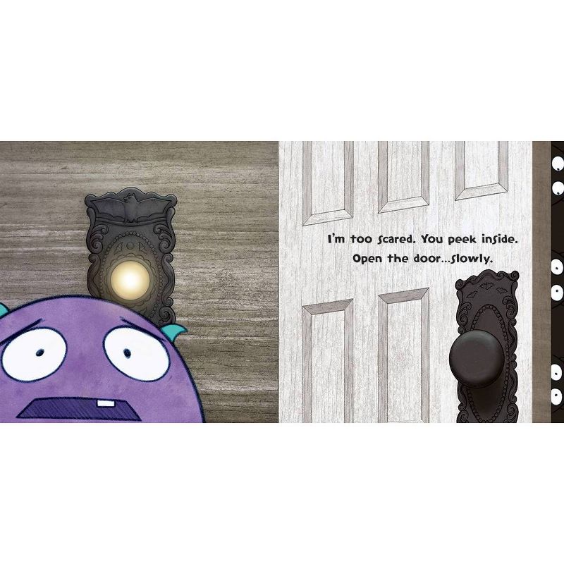 Don't Push the Button! Halloween -  by Bill Cotter (Hardcover)