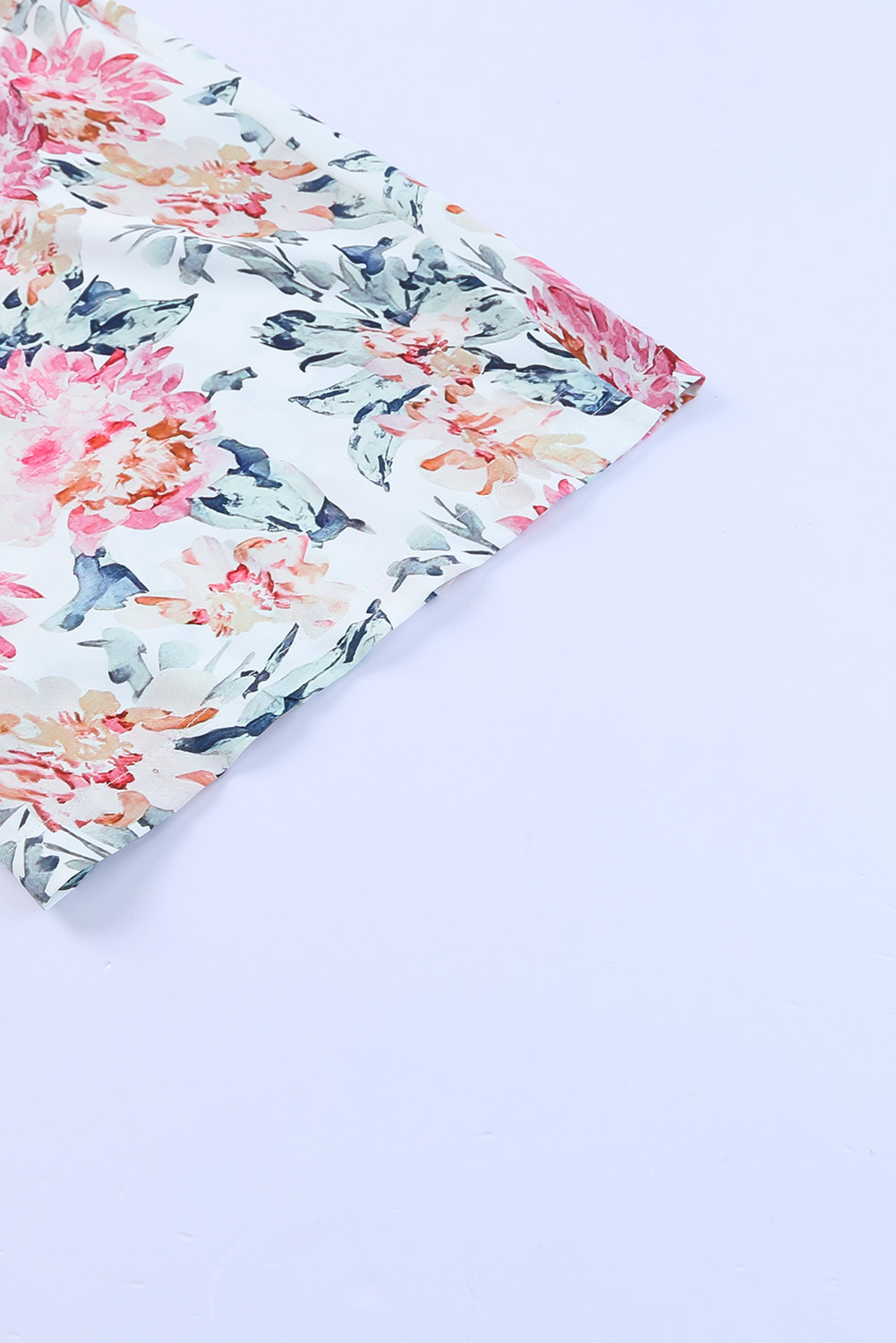 Rose Tan Solid Self Tied Straps Pleated Wide Leg Jumpsuit