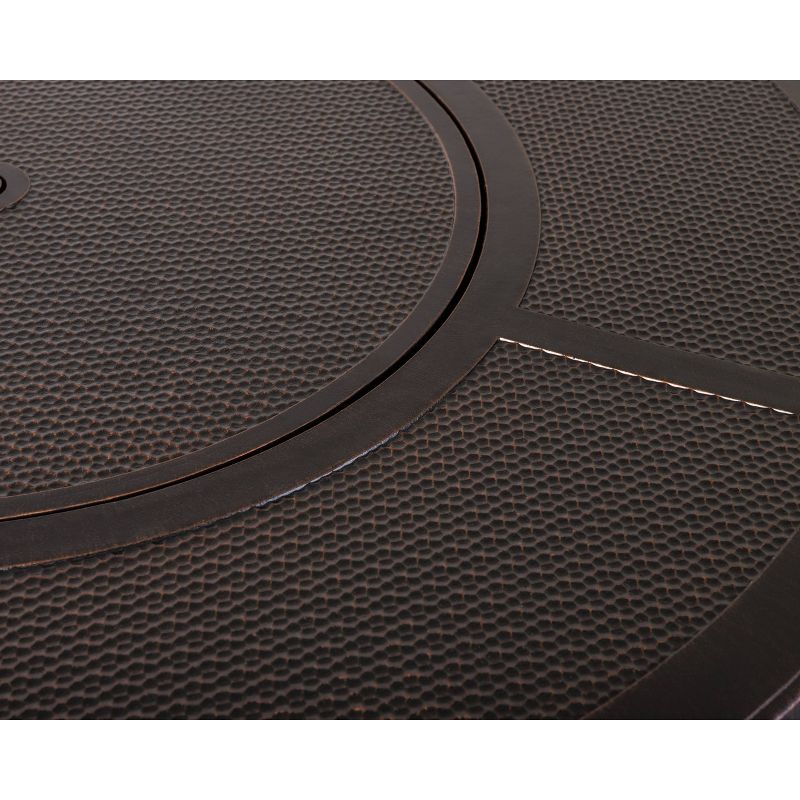 Walkers Round Aluminum  LPG Fire Pit - Fire Sense