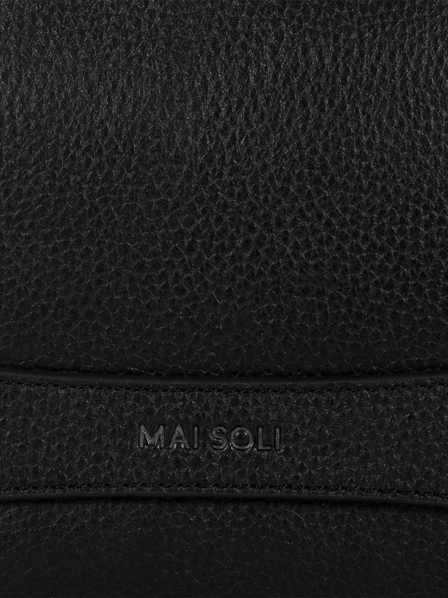 Mai Soli Dexter Black Leather Tech Kit
