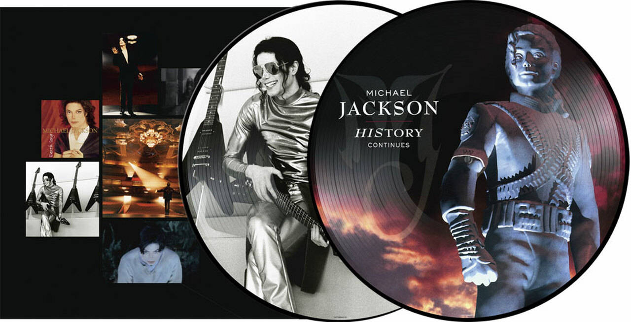 Michael Jackson HIStory Continues 2LP (Picture Disc) (Vinyl)