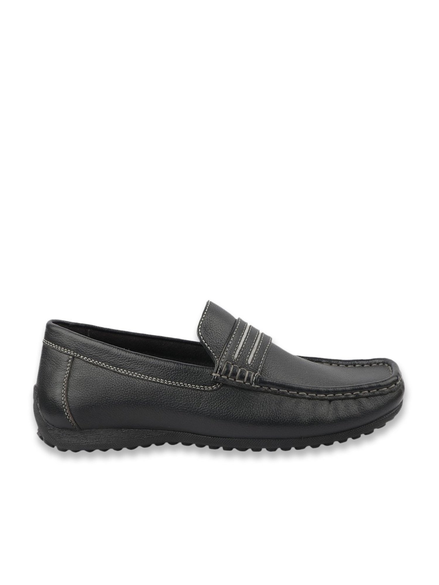 MediFeet Men's Black Casual Loafers