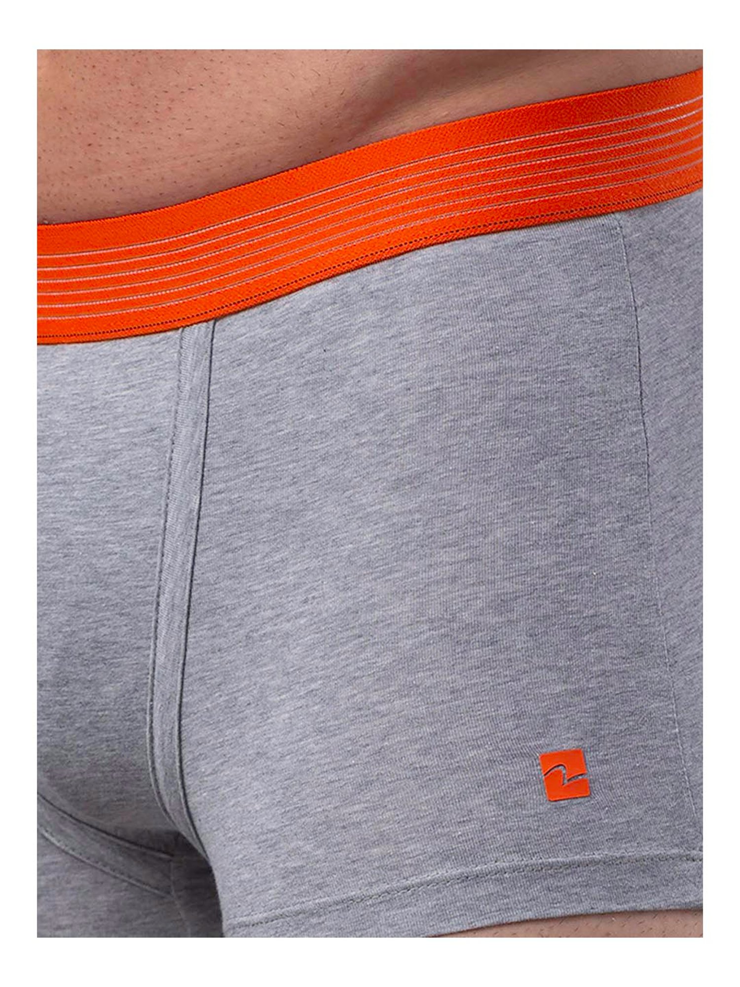 UnderJeans by Spykar Grey & Orange Trunks