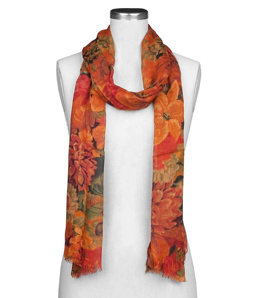 Echo Hammered Silk Oblong Scarf