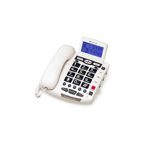 CLEARSOUNDS CSC600W Telephone,Corded,White